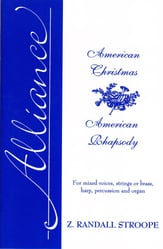 American Christmas American Rhapsody SATB Choral Score cover